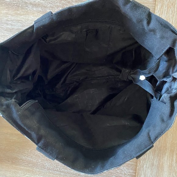 Robin Ruth Skyline NYC Medium Aqua Tote - Picture 5 of 7